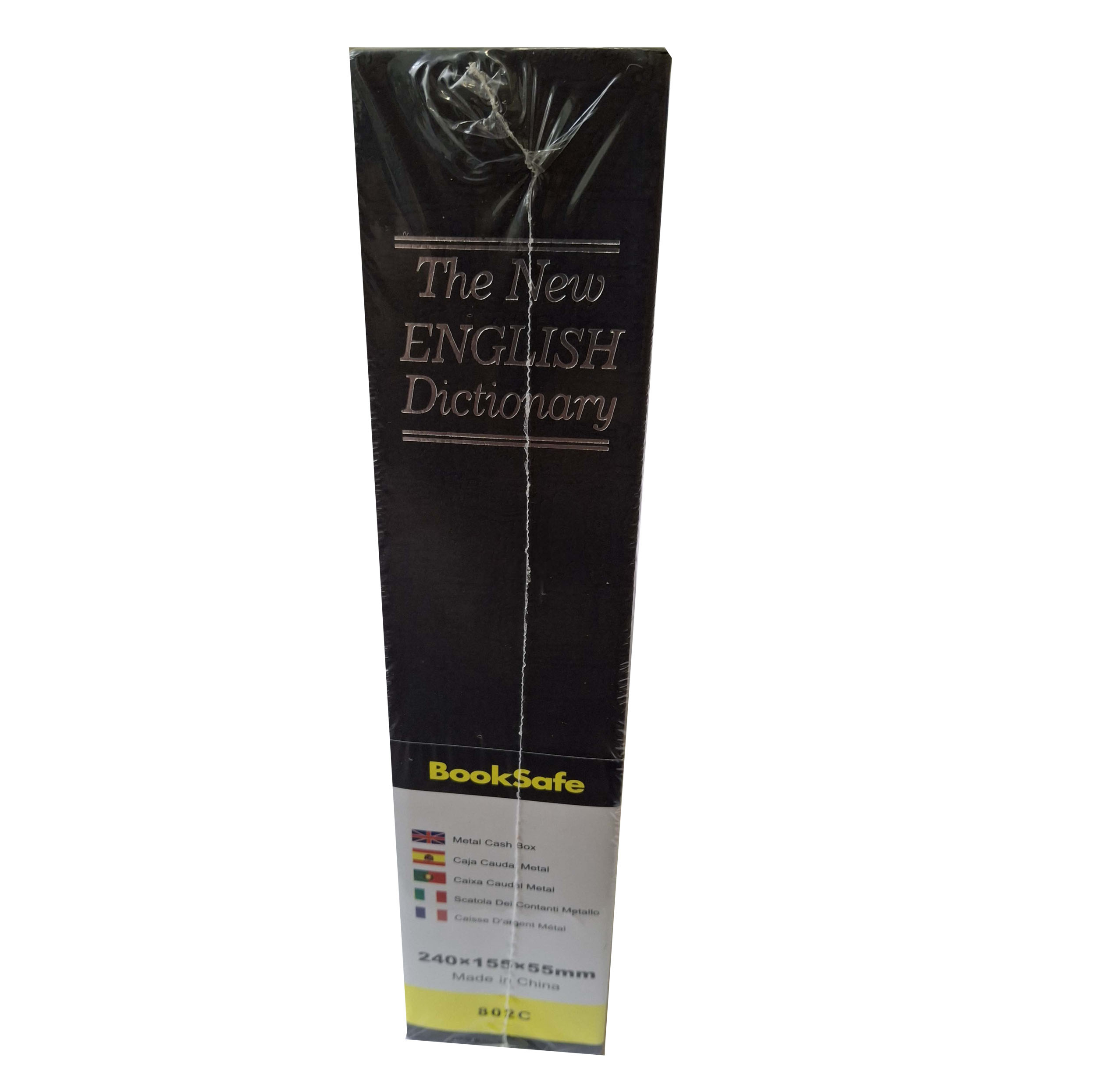 گاوصندوق مدل کتابی طرح دیکشنری قفل رمزدار وزن 1 کیلوگرم