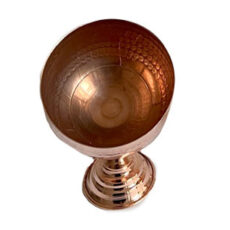کاسه  مسی مدل چکشی پایه دار کد ZH370.2