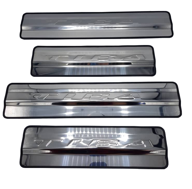 پارکابی مدل استیل کد 11-008-240 مناسب خودرو تیبا مجموعه 4 عددی