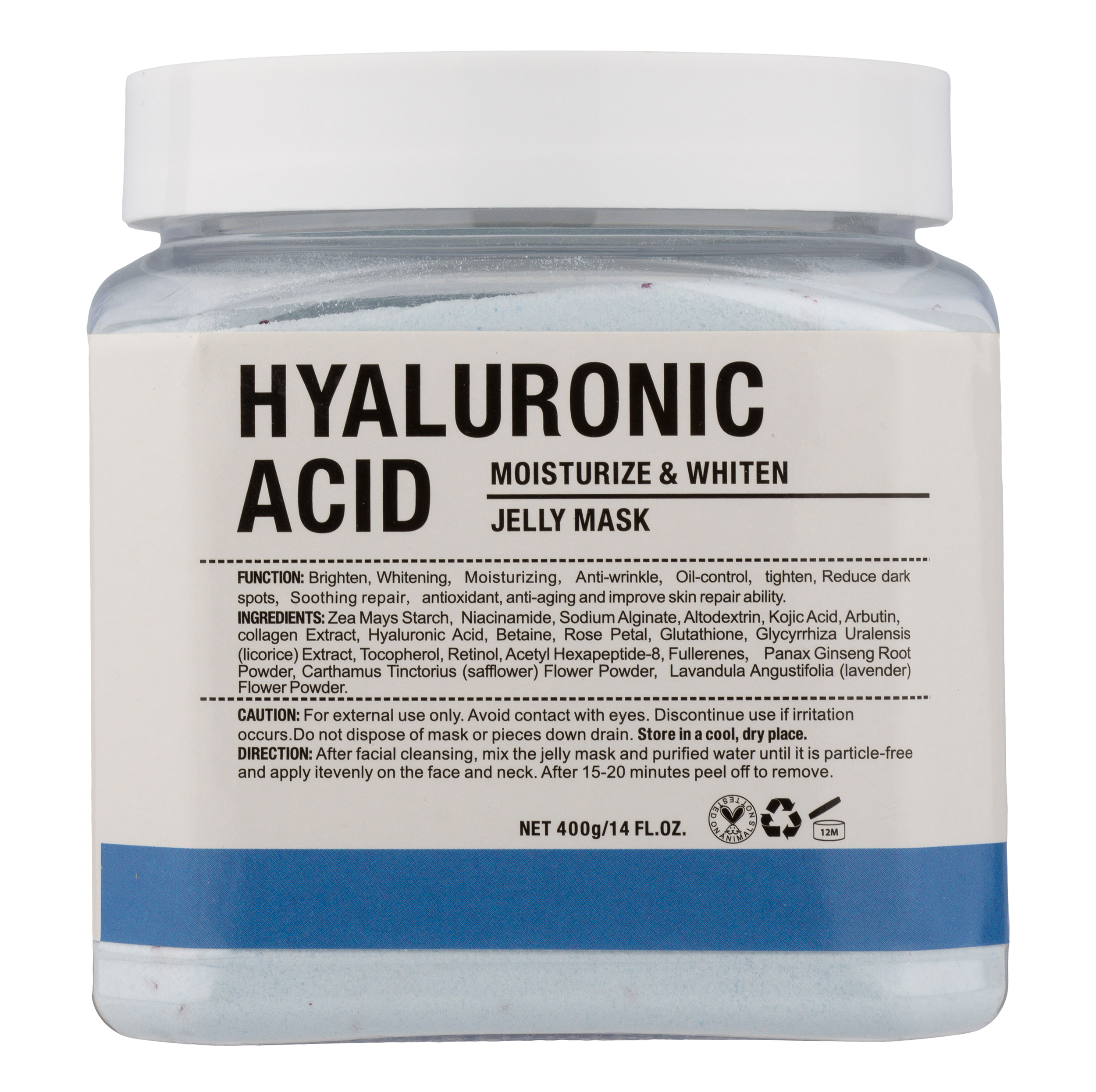 ماسک صورت دکتر مینایر مدل Hyaluronic Acid مناسب برای انواع پوست وزن 400 گرم