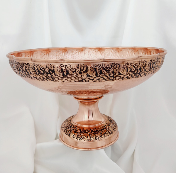 میوه خوری مسی مدل لب چین کد ZH320.4