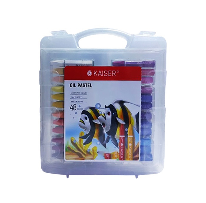 پاستل 48 رنگ کایزر مدل SK464