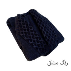 حوله پالتویی هنرمند مدل آجری سایز ۱۲۵