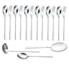 سرویس قاشق و چنگال 15 پارچه جی فی نی مدل G-253