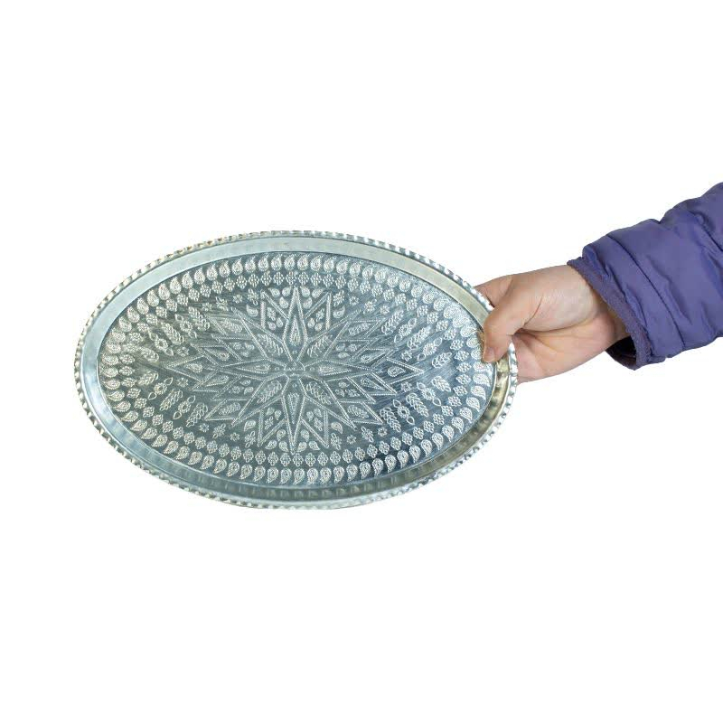 سینی مسی مدل بیضی کد za05579709