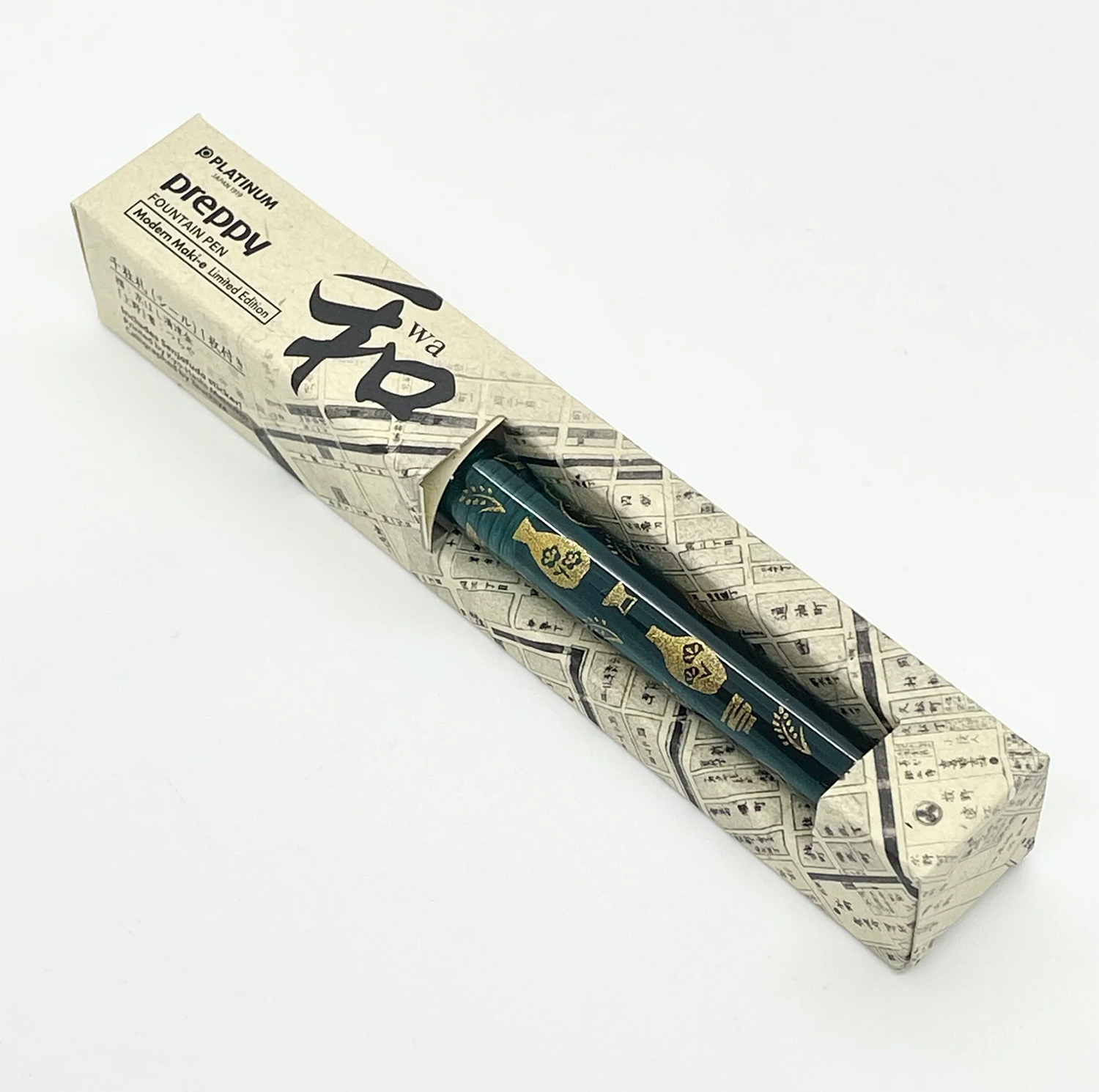 خودنویس پلاتینوم طرح پرپی مدرن ماکیه مدل Sake