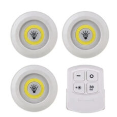 چراغ اضطراری مدل سقفی REMOTE CONTROL مجموعه 3 عددی