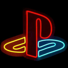 چراغ نئونی طرح PlayStation کد PS2026