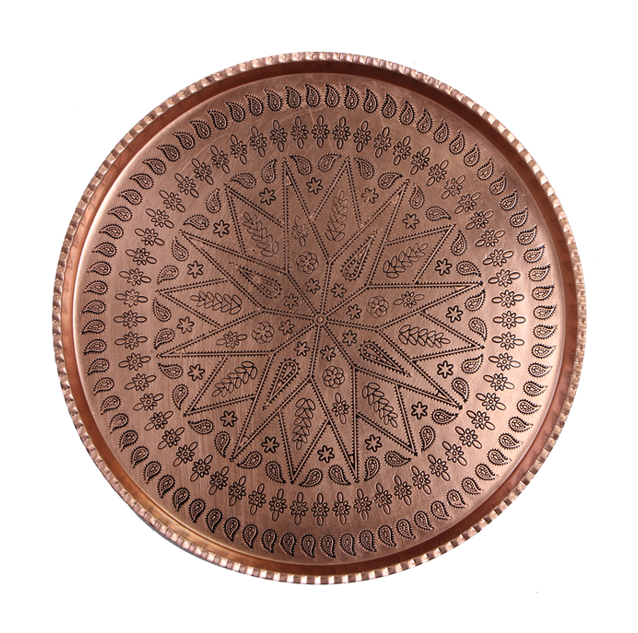 سینی مسی مدل گرد کد ZH45