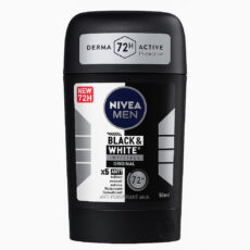 استیک ضد تعریق مردانه نیوا مدل Black & White Invisible Original با رایحه خنک حجم 50 میلی لیتر