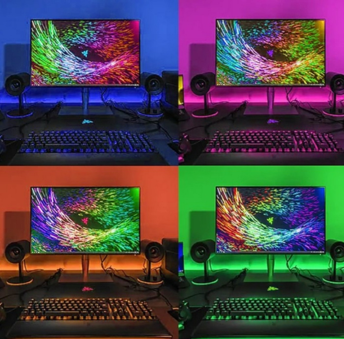 ریسه ال ای دی دریم لایت مدل RGB 5050 طول 5 متر