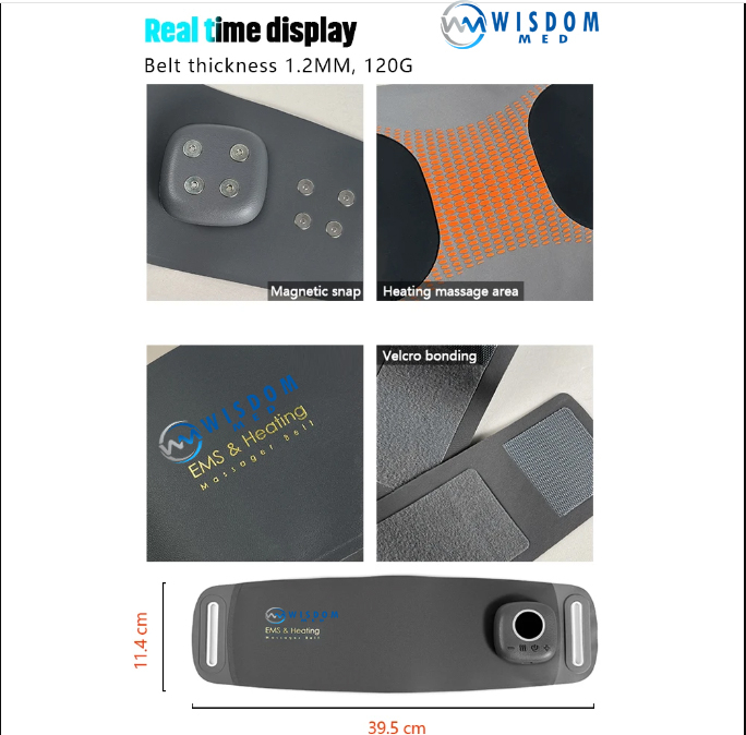 ست لاغری ویزدام مد مدل full body EMS heating بسته 2 عددی