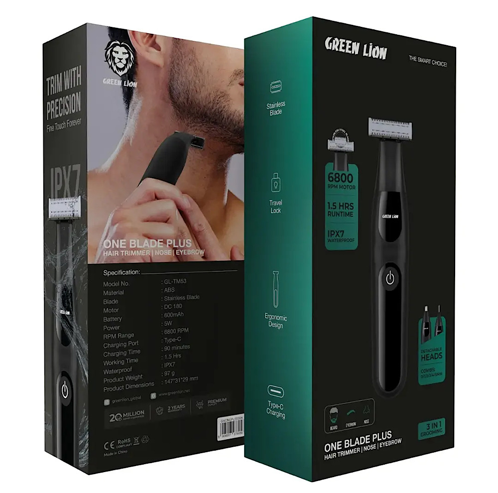 ماشین اصلاح چندکاره گرین لاین مدل one blade plus