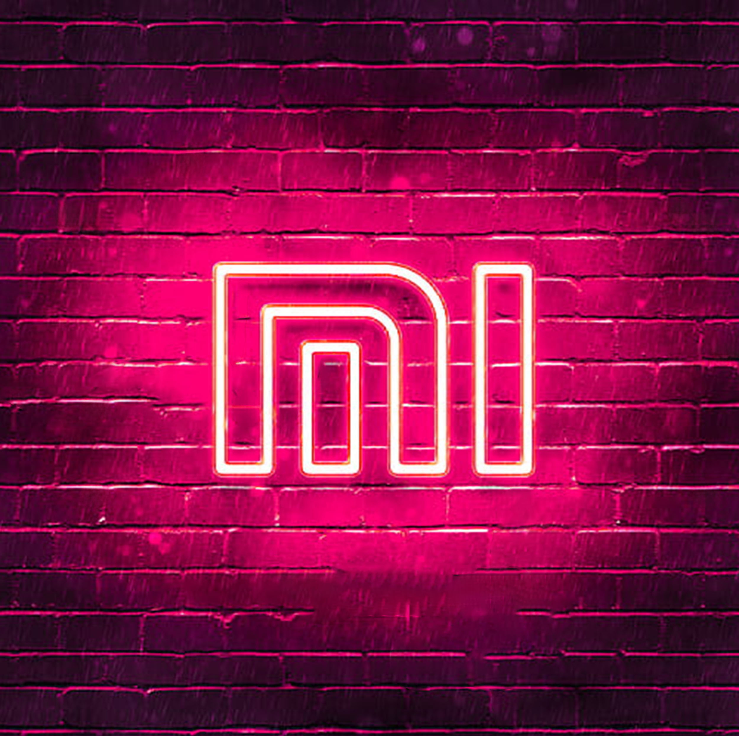 چراغ نئون طرح xiaomi