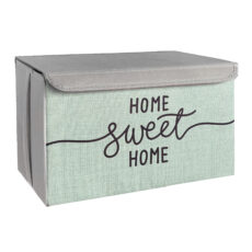 باکس لباس و نظم دهنده طرح لینن مدل HOME SWEET HOME کد S2