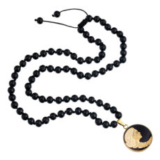 گردنبند زنانه دانژه طرح نماد شهریور کد ZGBG04G6006