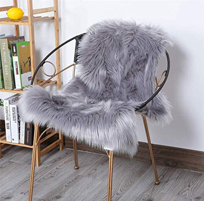پادری طرح خز مدل modern mat سایز 58x88 سانتی متر