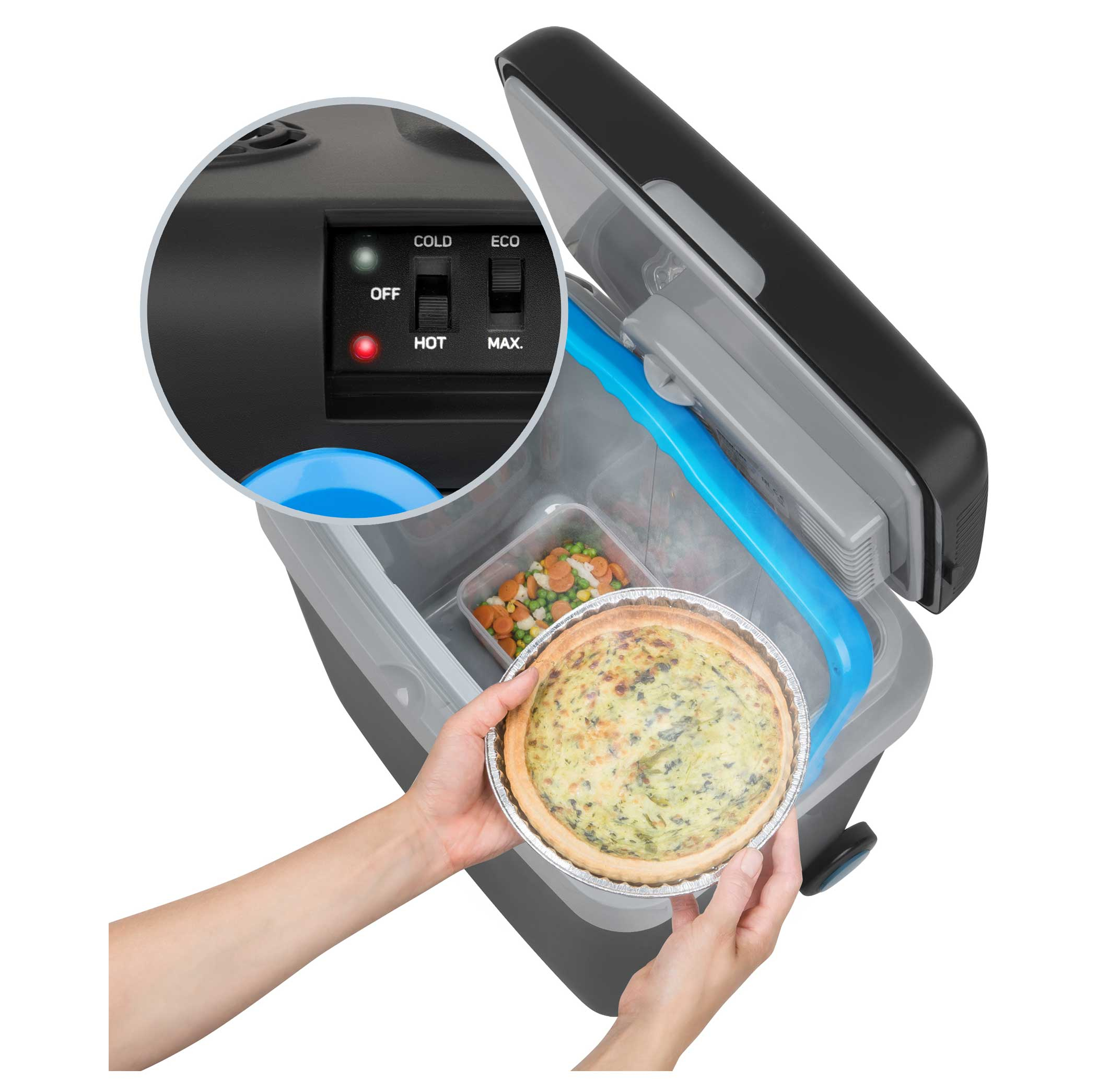 یخچال قابل حمل خودرو سنکور مدل Scm 4233bl ظرفیت 33 لیتر