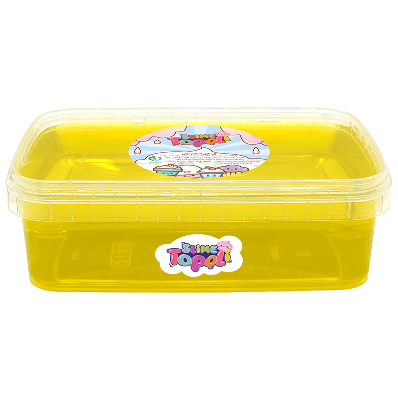 ژل بازی اسلایم تپلی مدل Happiness ColorFul S1000