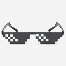عینک فانتزی مدل 8-bit Thug Life