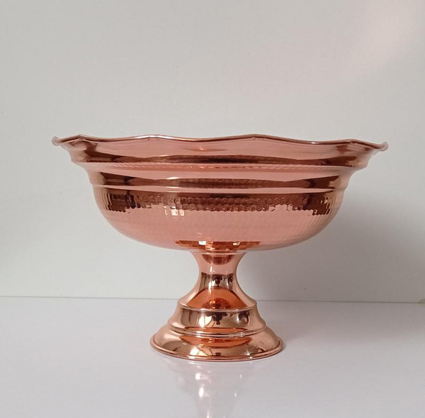 آجیل خوری مسی مدل لب چین کد ZH266.2