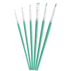 ست قلم مو ژوتینگ مدل Royal6-GRN مجموعه 6 عددی