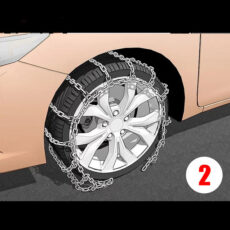 زنجیر چرخ مدل SNOW PRO مناسب برای رانا بسته دو عددی