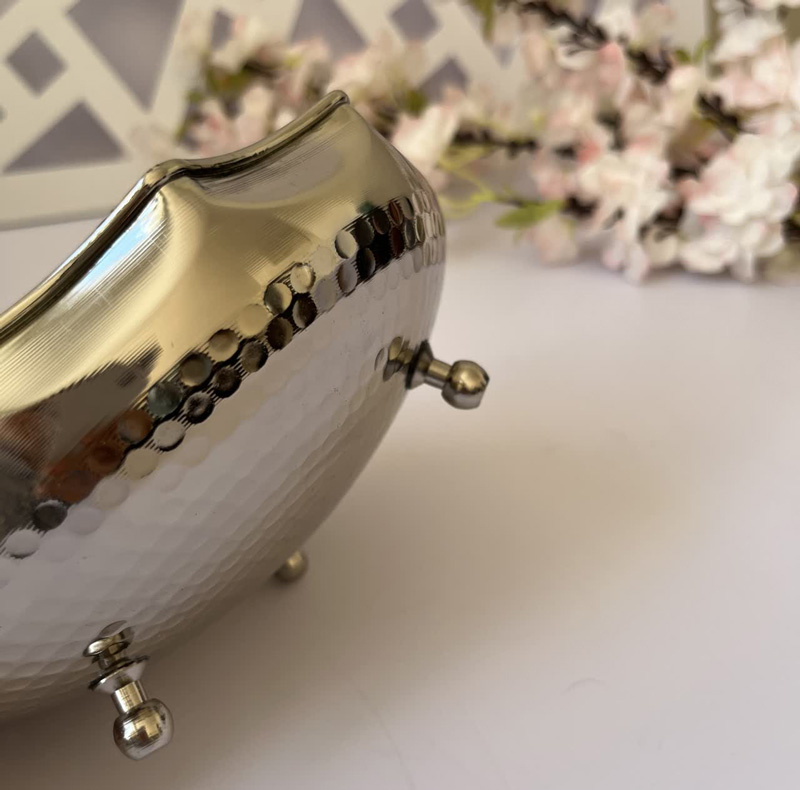 آجیل خوری مسی مدل خورشیدی کد ZH403