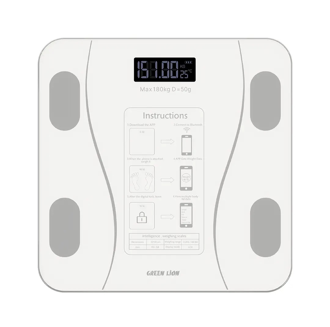 ترازو هوشمند گرین لاین مدل GBC-200 با دقت 50 گرم