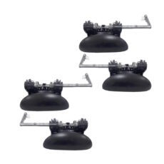 دستگیره درب باز کن بیرونی خودرو قطعه سازان کبیر مدل DAS-206-30419 مناسب برای پژو 206 مجموعه 4 عددی