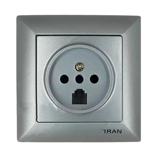 پریز تلفن ایران الکتریک مدل IRSPT