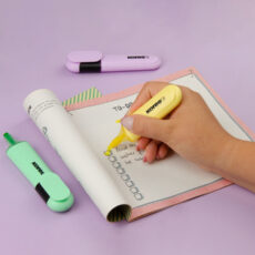 ماژیک علامت گذار کورس مدل BRIGHT LINER PLUS PASTEL بسته 6 عددی