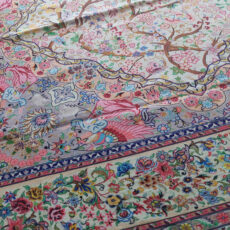 رومیزی مخمل طرح ترمه کد 150