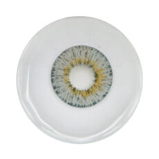 لنز چشم رویال ویژن مدل LUXURY GRAY کد 32 رنگ طوسی آبی مرکز عسلی دور دار