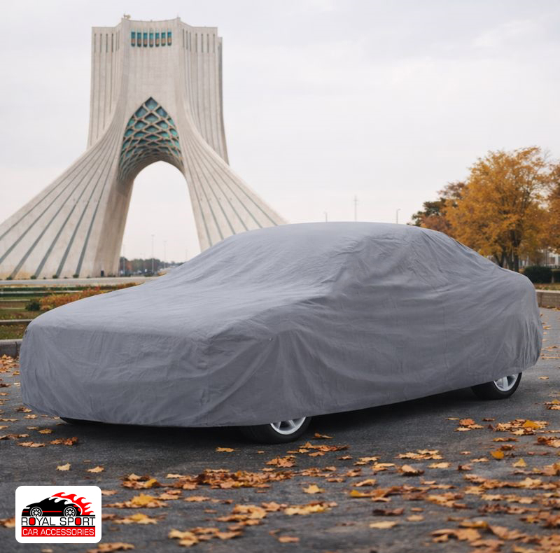 چادر خودرو رویال اسپرت مدل ضدآب 100% دوخت یکپارچه سایز LC مناسب برای ام وی ام X33 cross