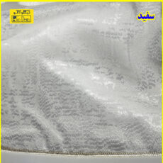 پرده تیکو دکو مدل دوخت ساده حریرکتان ژاکارت طرح محو مدل بدون نیاز به آستر سایز 280 × 600 سانتی‌متر