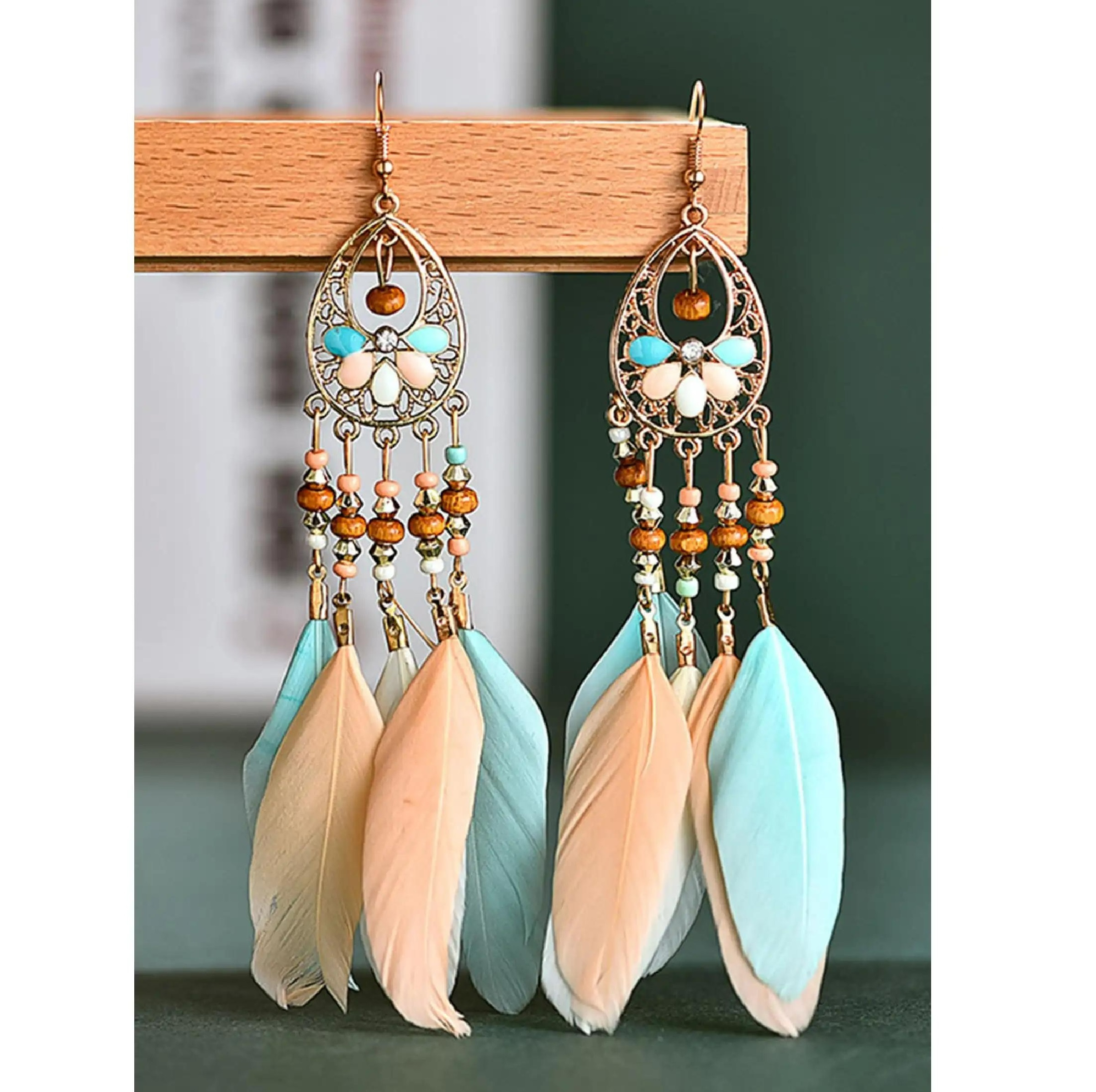 گوشواره آویز زنانه مدل MDSS-CH3965
