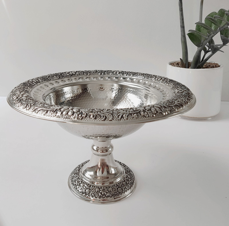 آجیل خوری مسی مدل ارکیده کد ZH345.13