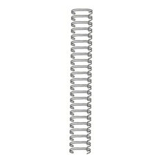 فنر صحافی کد D9.5 مدل دوبل بسته 120عددی