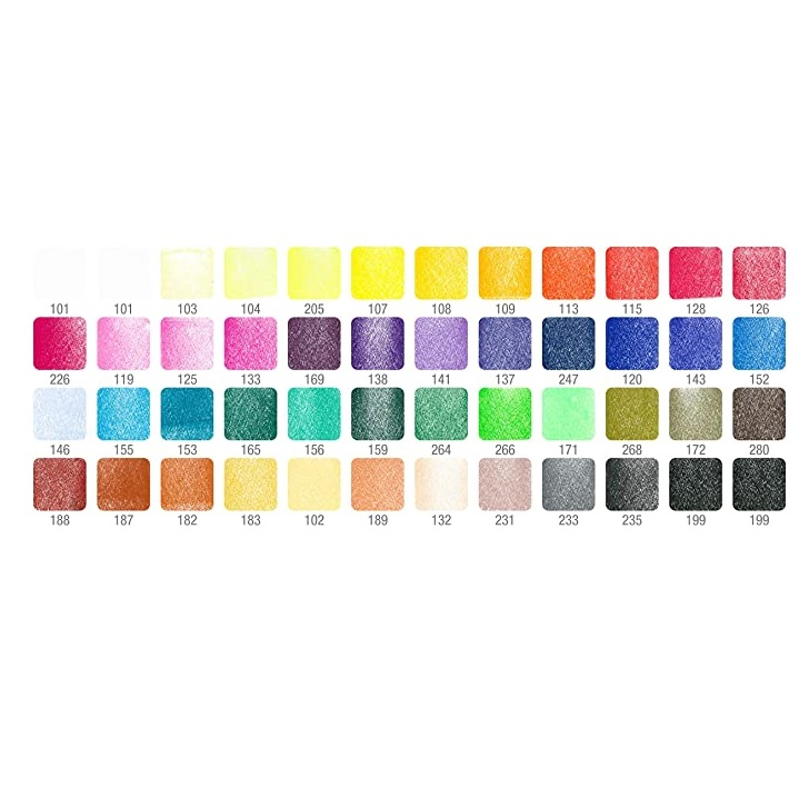 پاستل گچی 48 رنگ فابر کاستل مدل  Creative Studio Mini