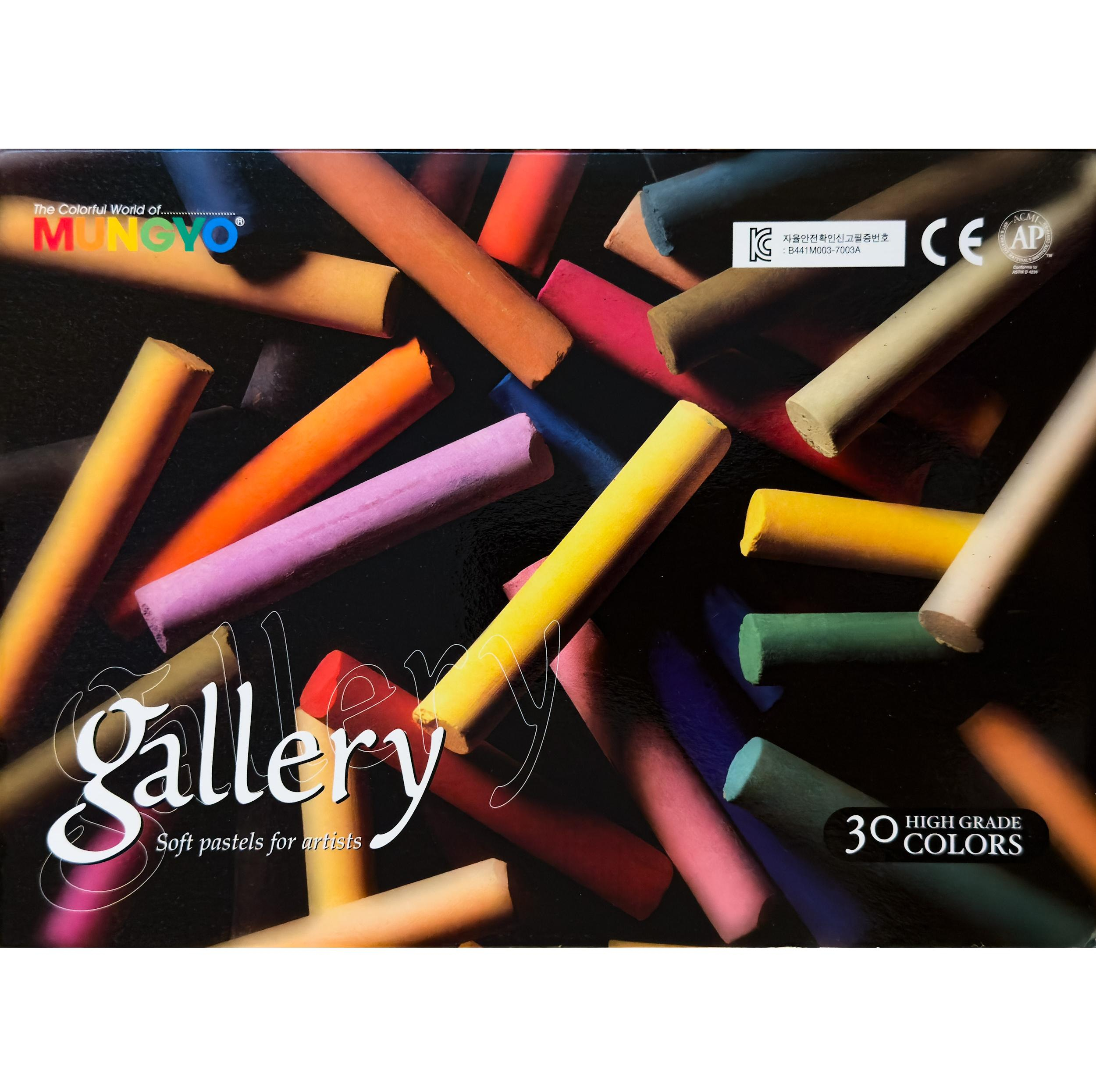 پاستل گچی 30 رنگ مونگیو مدل ARTIST