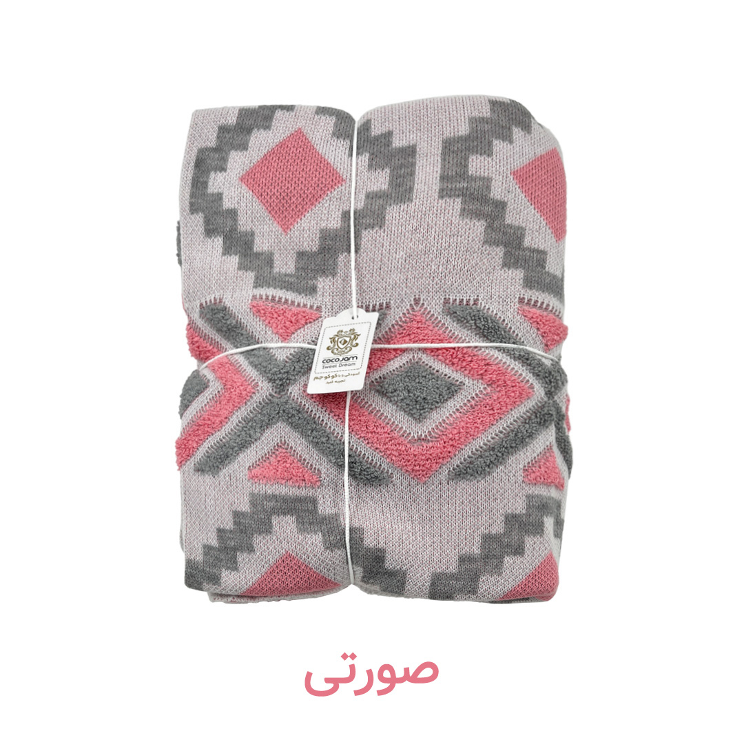 شال مبل و تخت کوکو جم مدل پانچ سایز 170x140 سانتیمتر