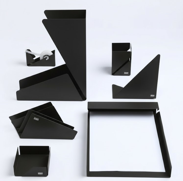 ست ۸ تکه لوازم اداری رومیزی مدل OFFICE-ORIGAMI
