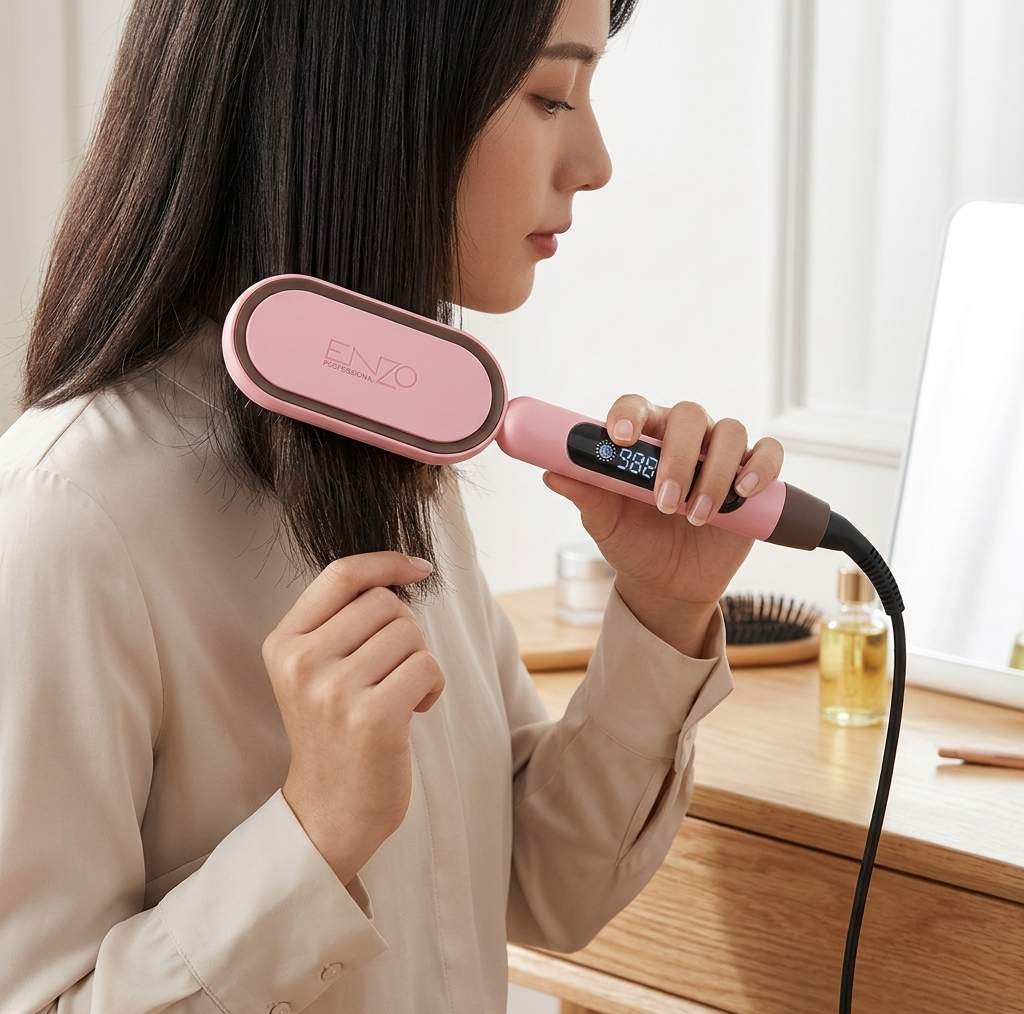 برس حرارتی حرفه ای انزو مدل SMOOTH IONS