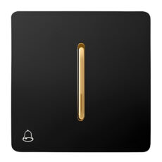 شاسی زنگ صنایع آسیا الکتریک مدل کریستال BLK-GLD