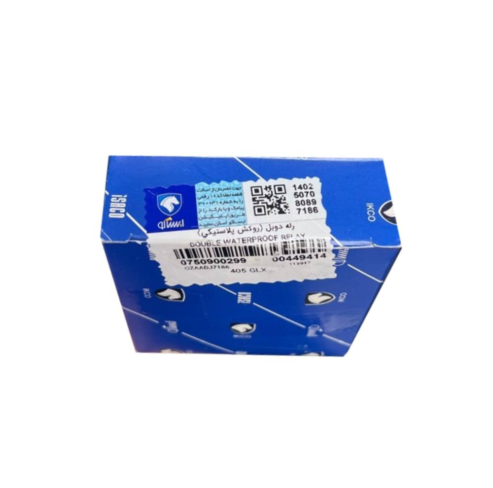 رله دوبل ایساکو مدل 5476 مناسب برای خودرو پژو 405