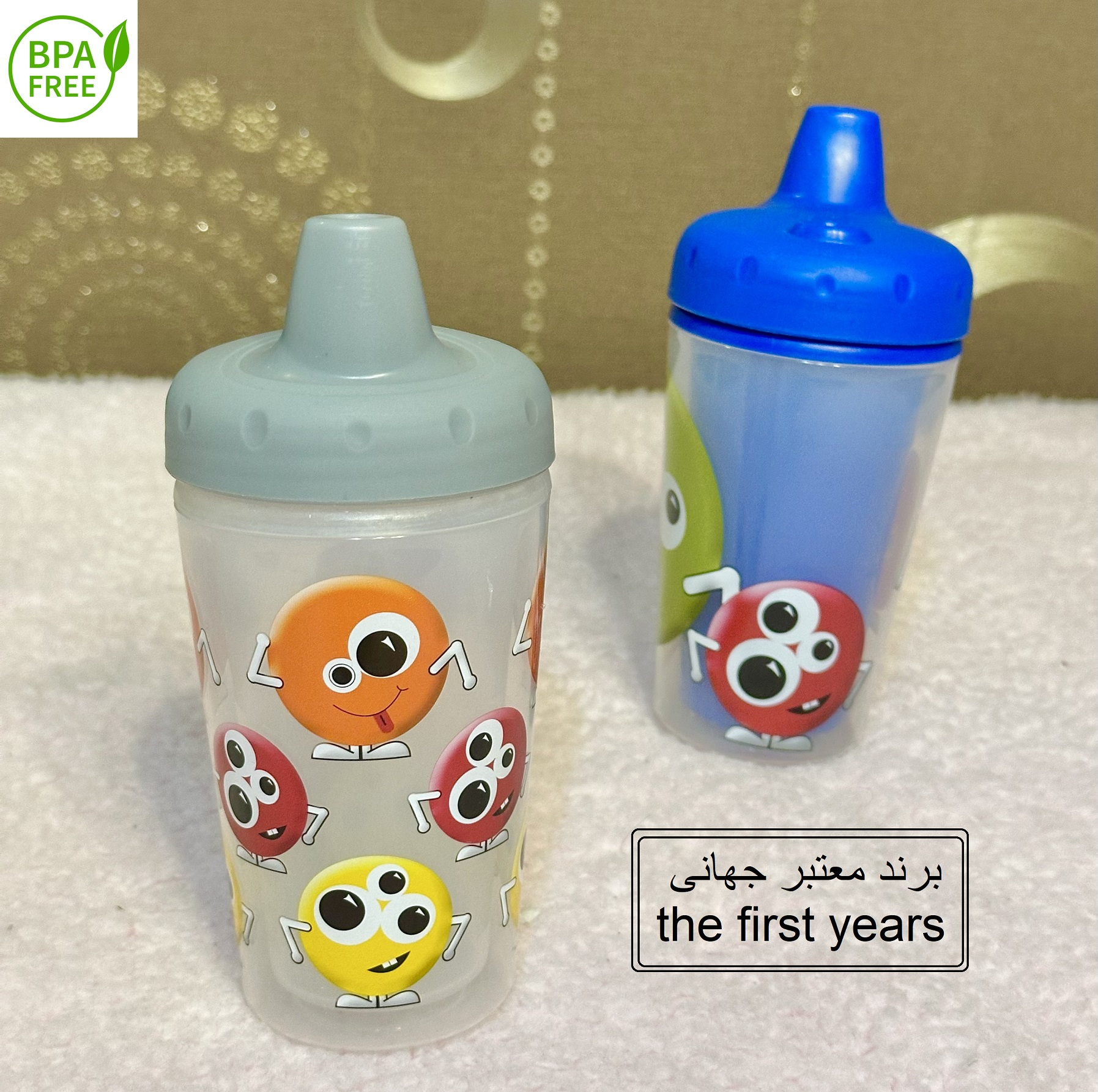 آبمیوهخوری فرست یرز مدل شکلک ها ظرفیت 266 میلی لیتر بسته 2 عددی