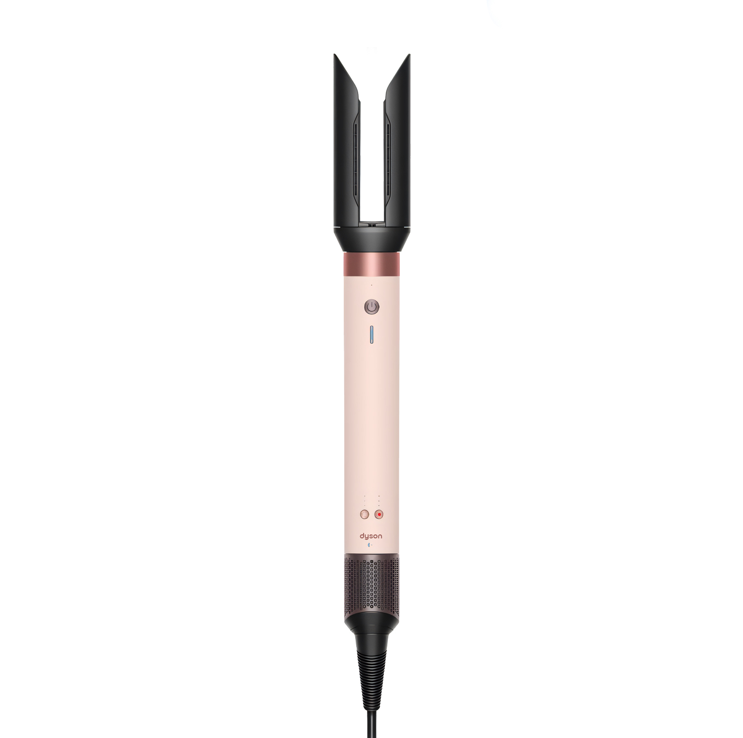 سشوار برس‌دار حالت‌دهنده دایسون مدل Coanda 2X HS09 با توان 1700 وات، تنظیمات دما چهار حالته، تنظیم سرعت سه سرعته، فناوری Coanda2X بدون حرارت آسیب‌زا، موتور دیجیتال Hyperdymium، سیستم ضدگره و ضد الکتریسیته ساکن، همراه با 6 سری متنوع و کیف نگه‌دارنده