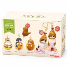 اسباب بازی شانسی مدل جاکلیدی فیگوری موفوسند مدل Shrimp Meow Figure Keychain سری Kitan Club