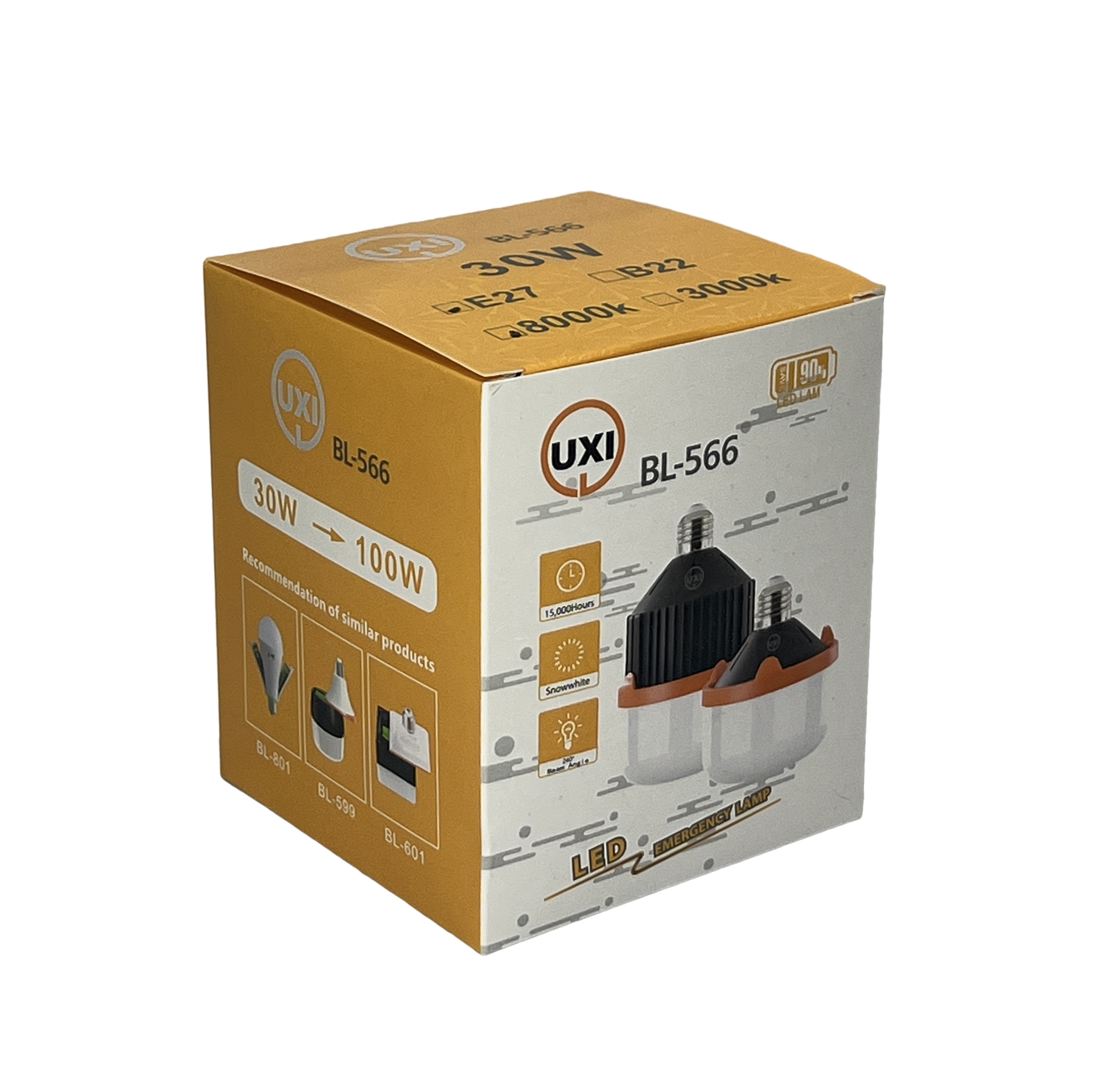 لامپ اضطراری یو ایکس آی مدل شارژی BL-566
